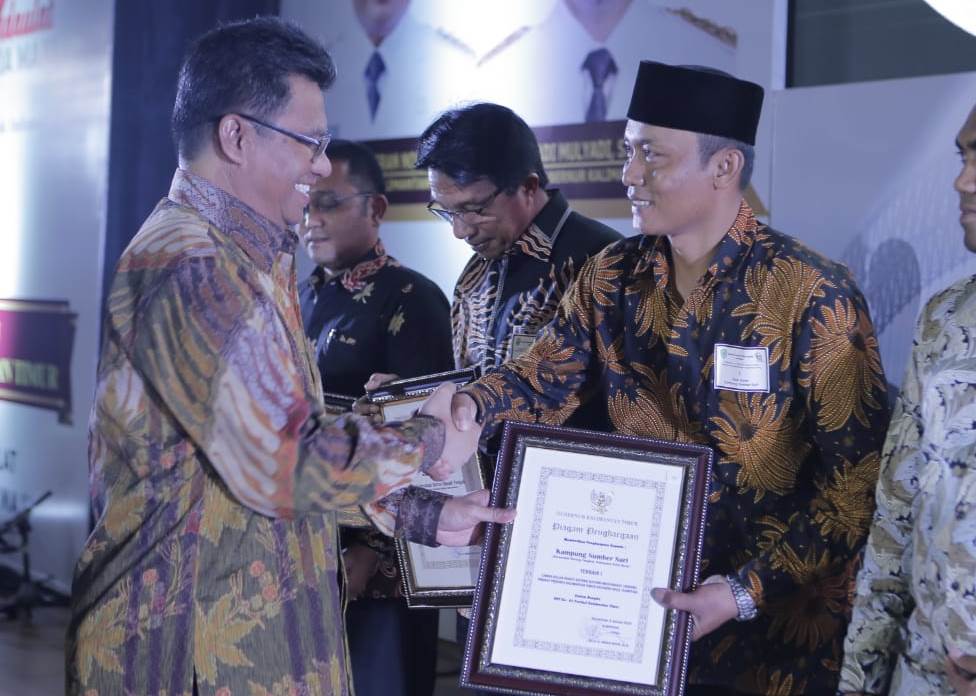 Sumber Sari Terbaik 1 BBGRM Tinggkat Kaltim 2020