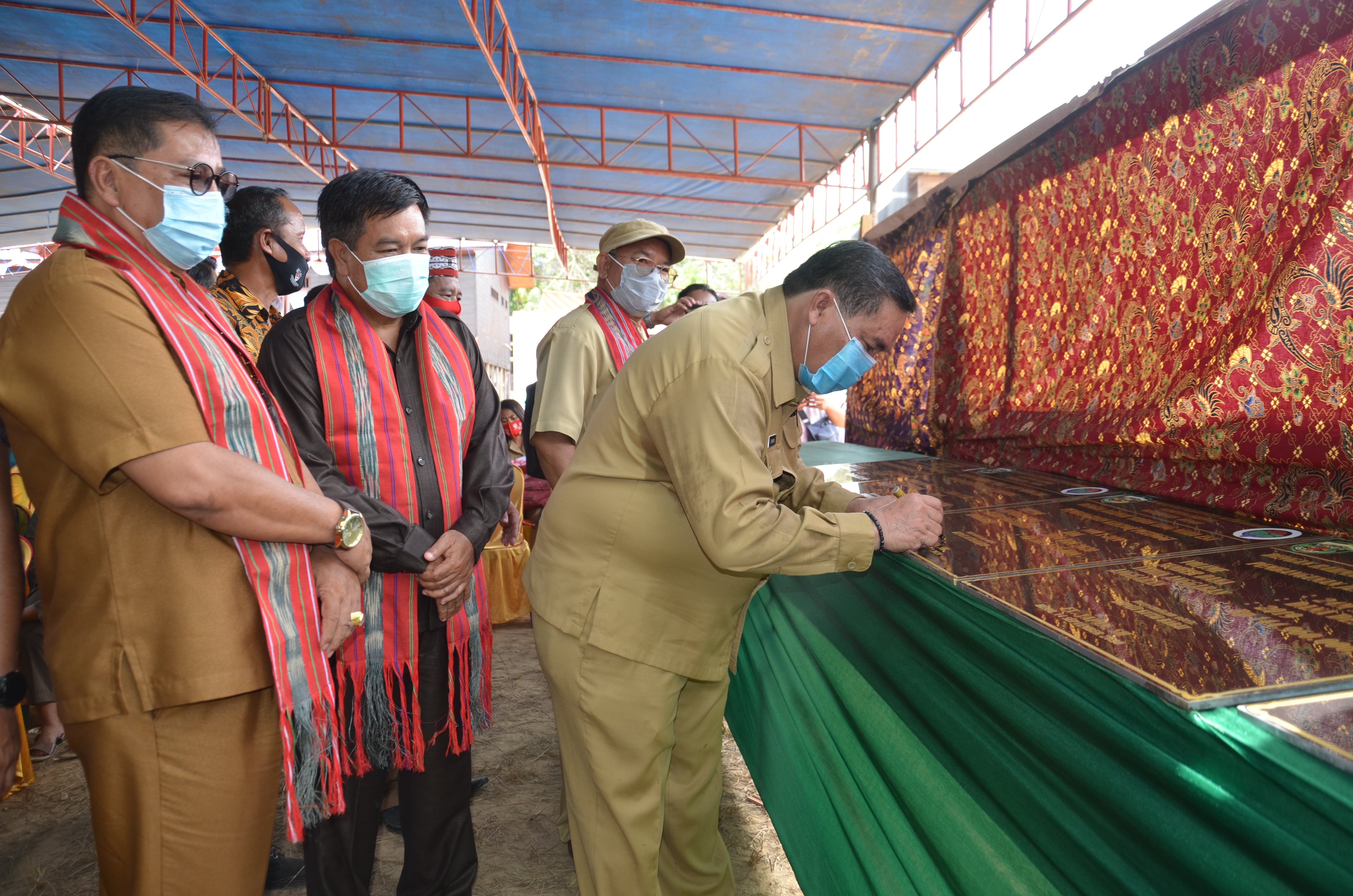 Bupati Resmikan PKTD, di Kecamatan Damai, PKTD Bantu Perekonomian Kampung
