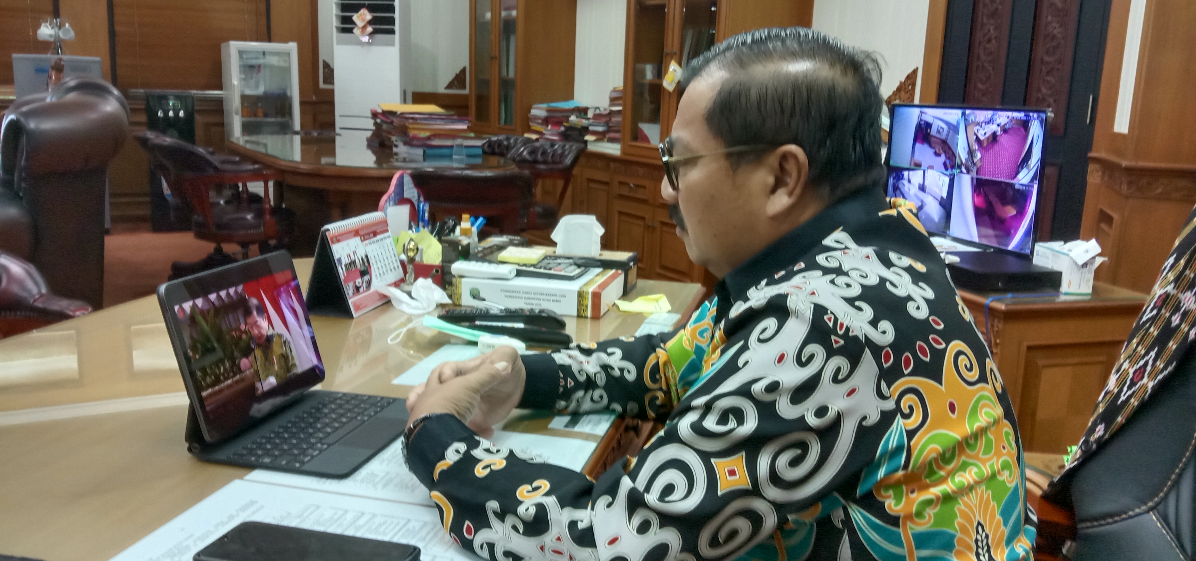 Sekkab Kubar, Ikuti Pembukaan Musrenbangnas 2022