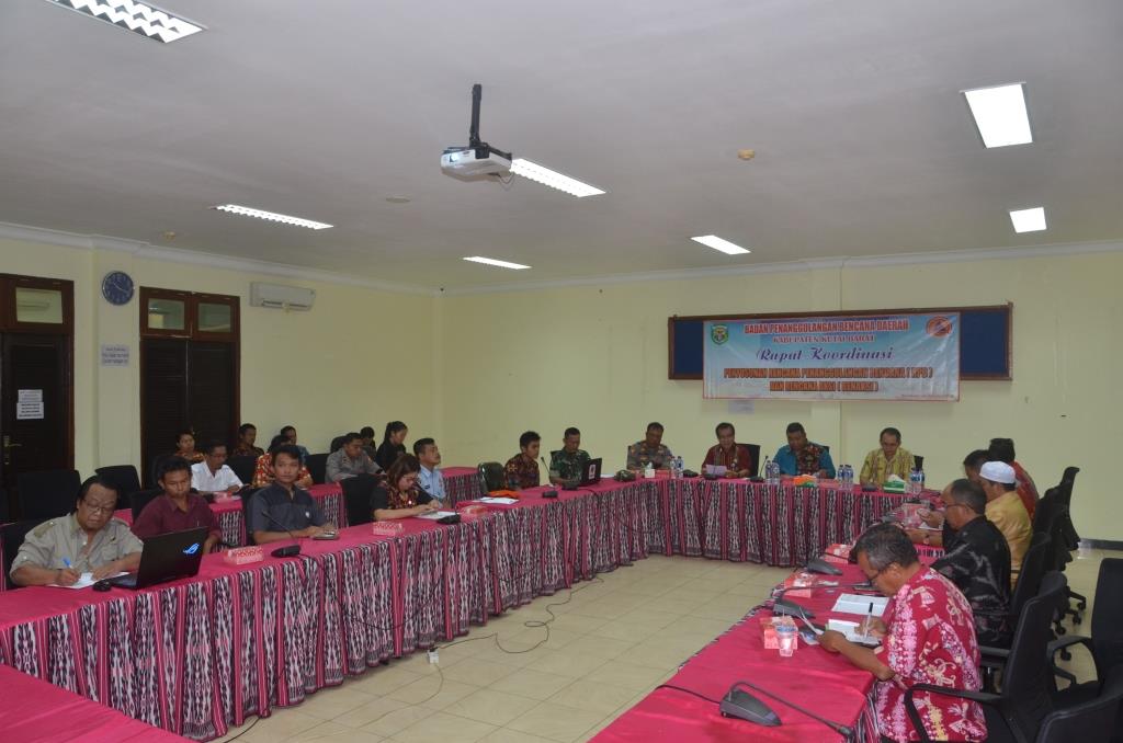 Rakor BPBD dalam RPB dan Renaksi