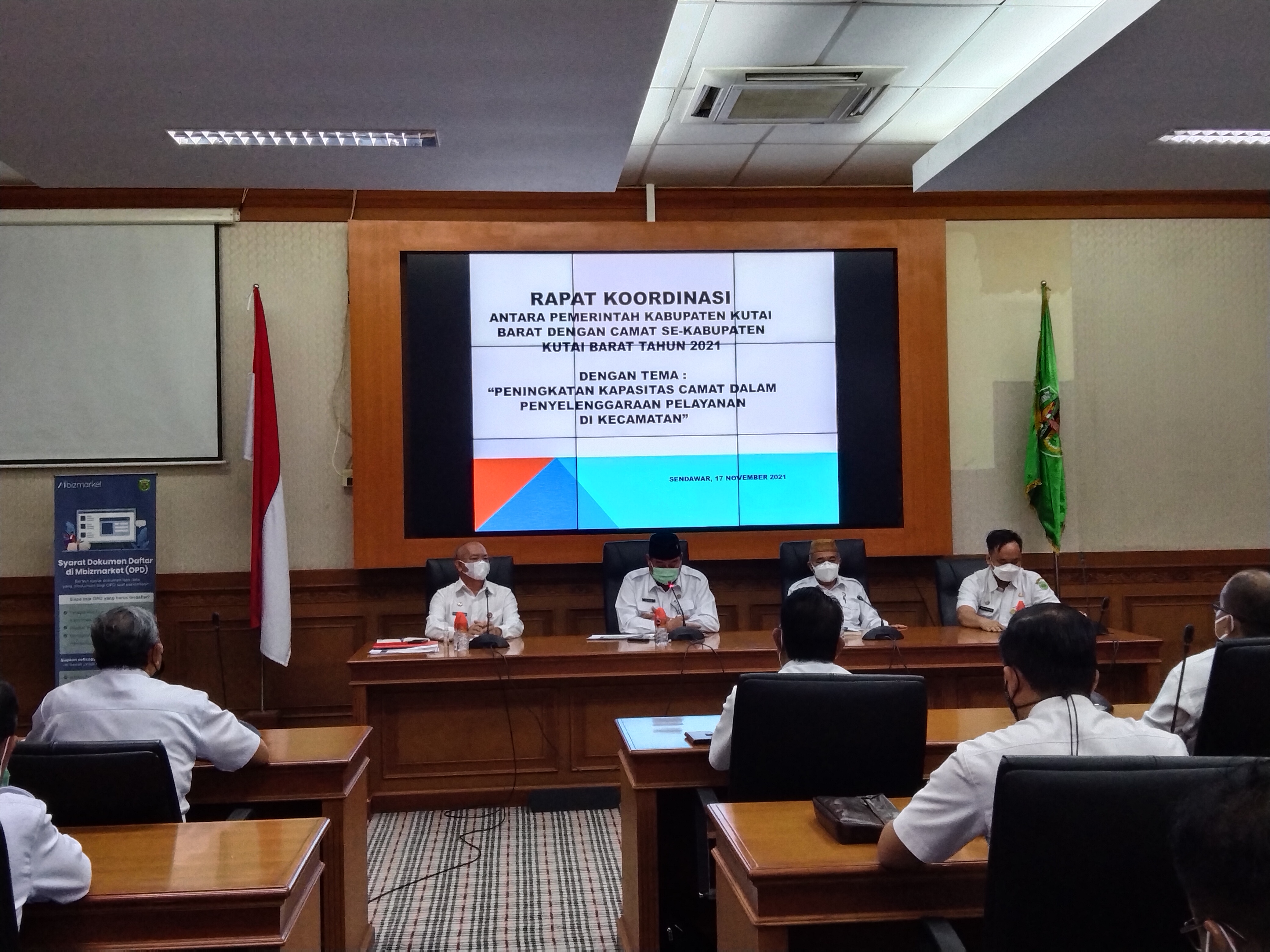 Bupati Buka Kegiatan Rakor Camat se-Kubar