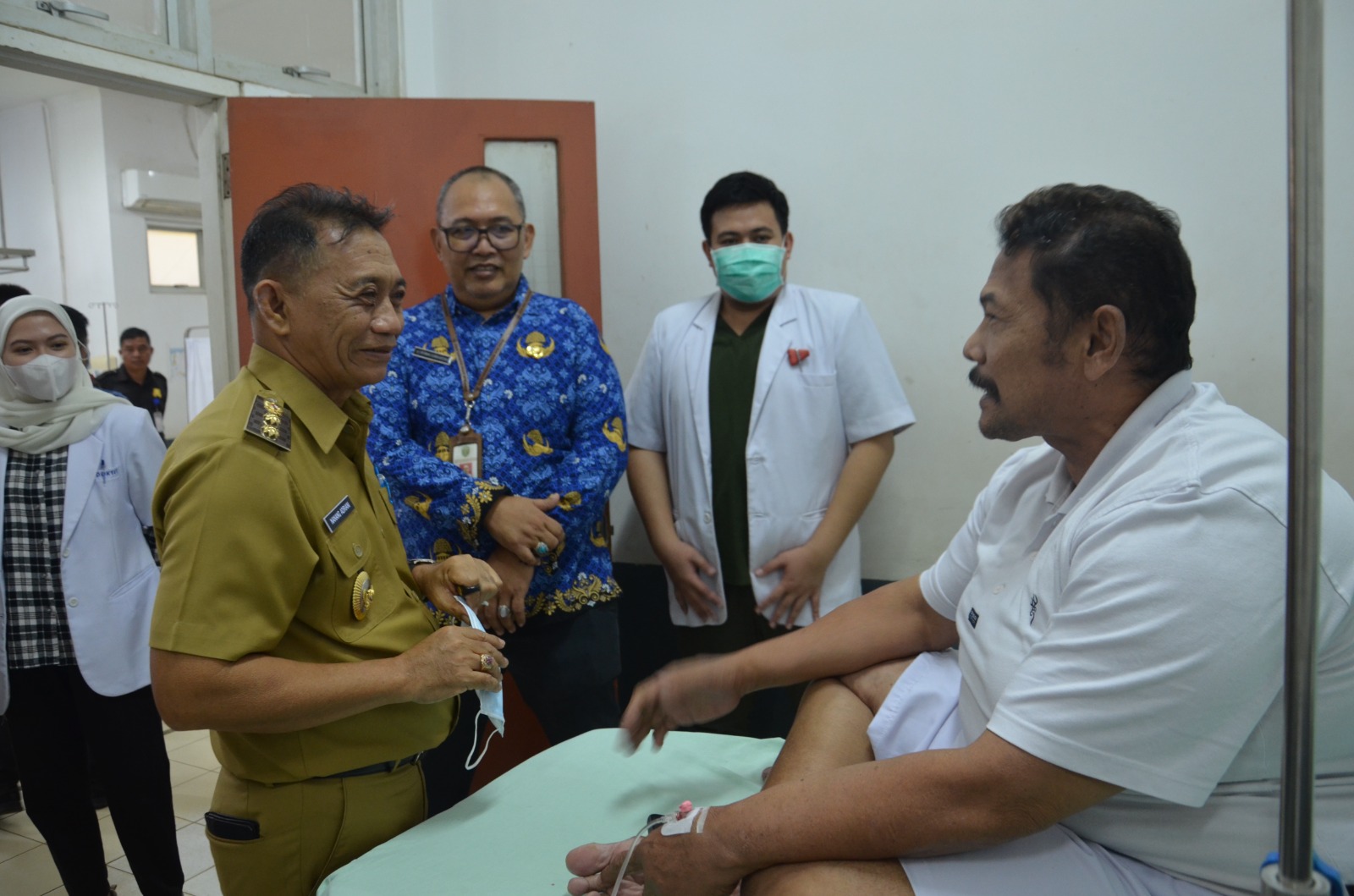 Pastikan Pelayanan Kesehatan Berjalan Baik, Wabup Kunjungi RSUD Harapan Insan Sendawar