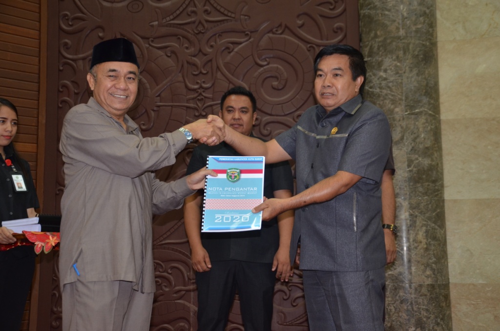 Wabup Sampaikan Nota Pengantar, Terkait LKPj Bupati Akhir Tahun Anggaran 2019