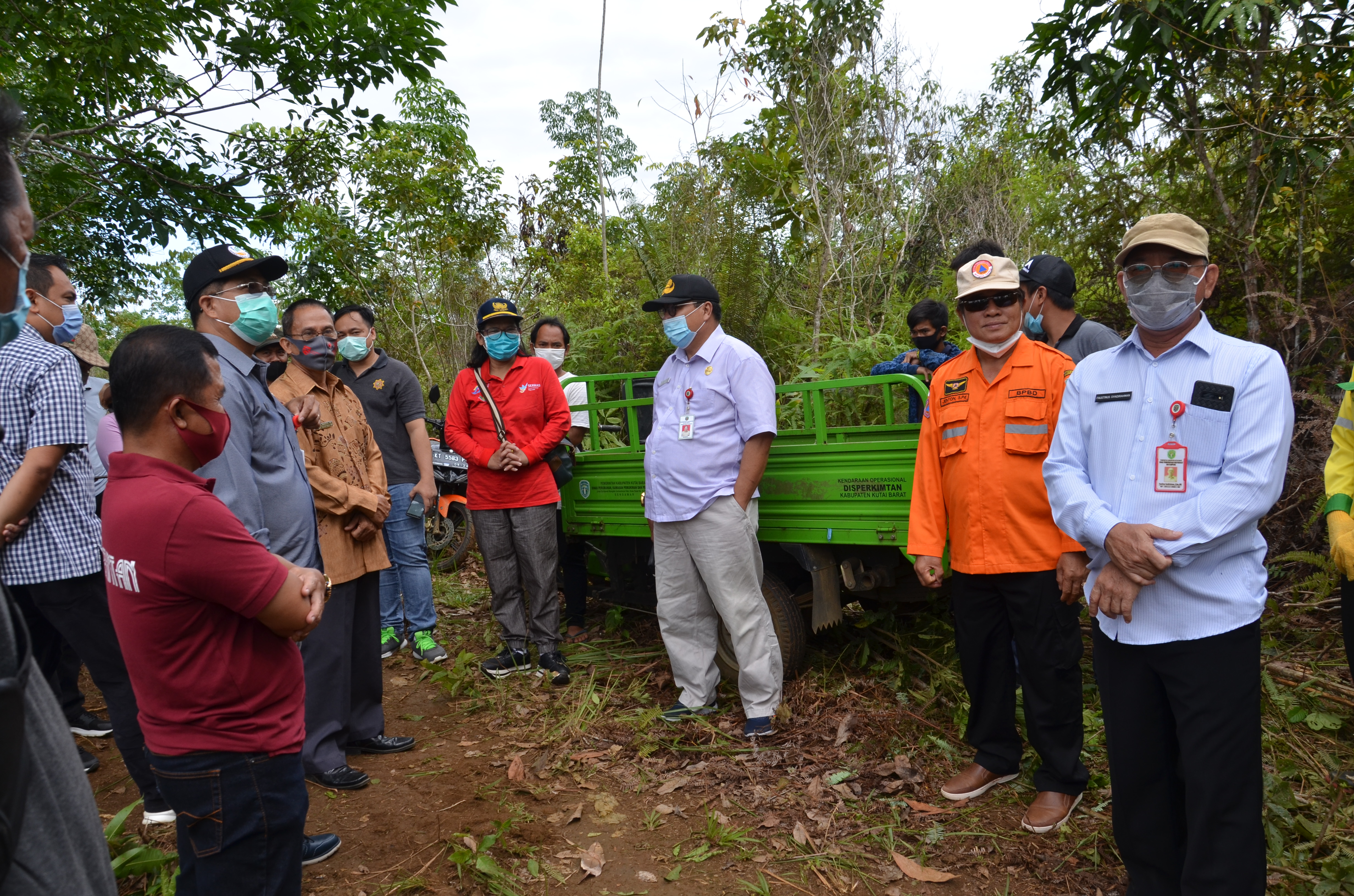Pastikan Kesiapan, Sekkab Inspeksi TPU, Khusus Pasien Covid-19, di Barong Tongkok