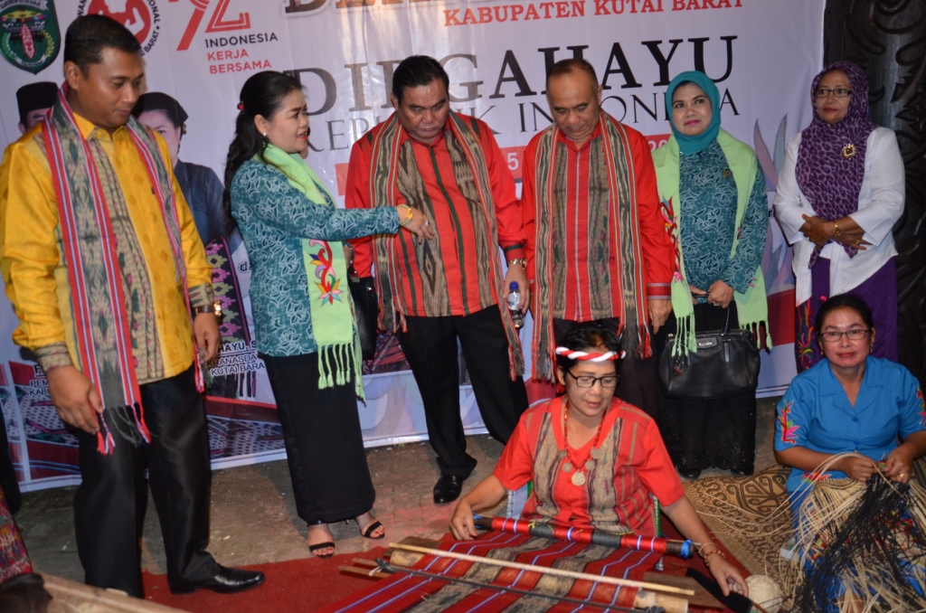 Tenun Doyo Masuk Seleksi UNESCO. Yayuk, Minta Dukungan Warga Kubar dan Kaltim