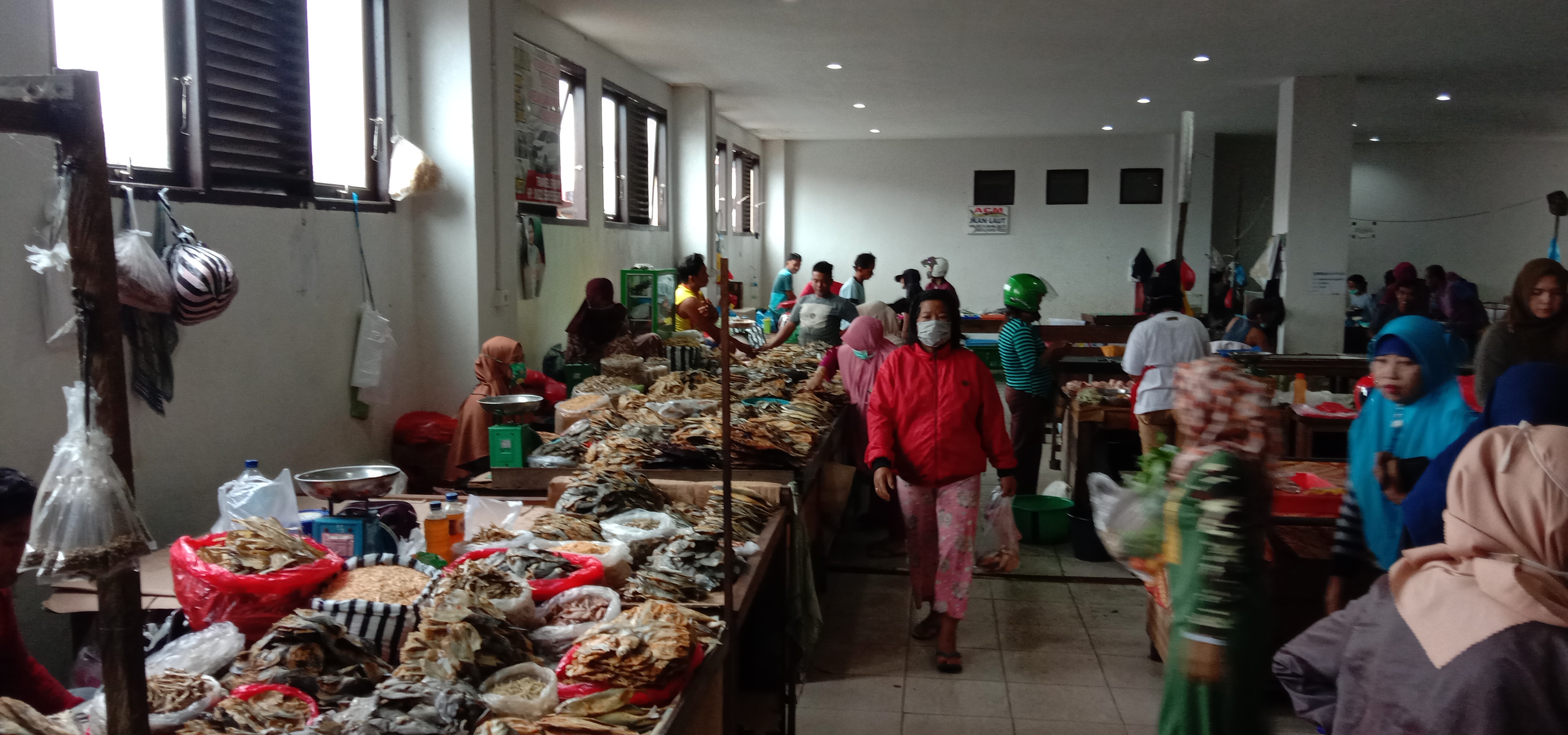 Hoax, Pasar Olah Bebaya Melak Tutup, Karena Antisipasi Virus Corona