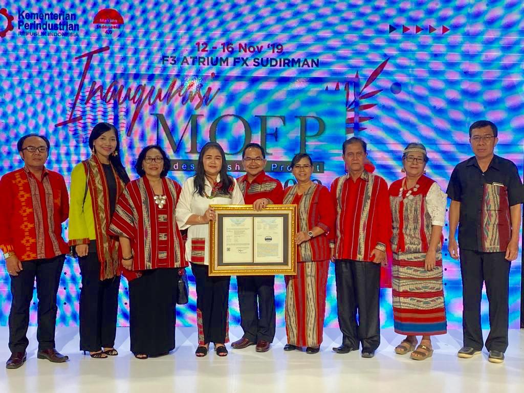 Tenun Doyo, Resmi Terdaftar Kemenkumham