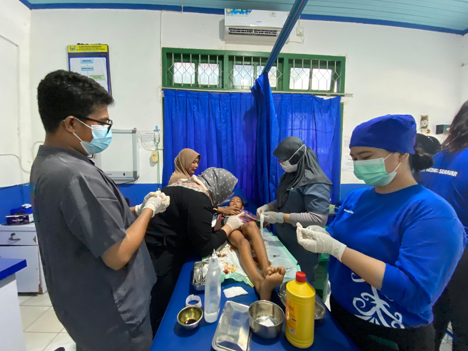 Klinik Medica Sendawar Gelar Sunatan Massal Bagi Anak-Anak Kurang Mampu